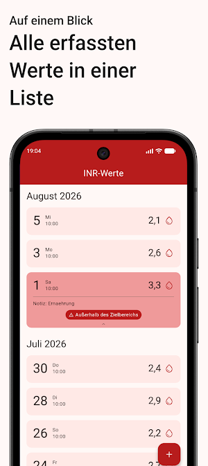 INRlog Screenshot 1