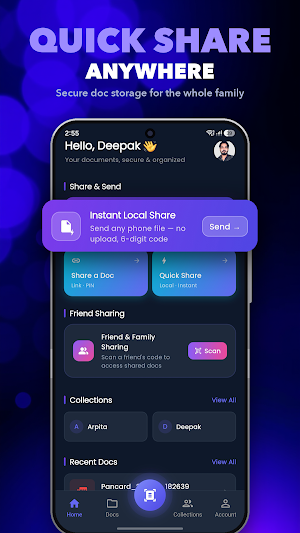 MobiDocs: PDF Scanner & Share Screenshot 0