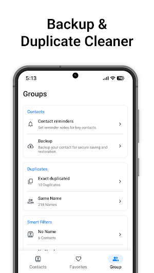 Contacts Screenshot 3