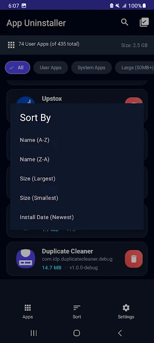 App Uninstaller Pro Screenshot 3
