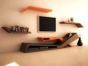 Desain Kabinet TV Modern Screenshot 1