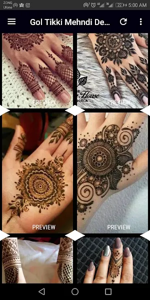 Gol Tikki Mehndi Designs 2019 Screenshot 3