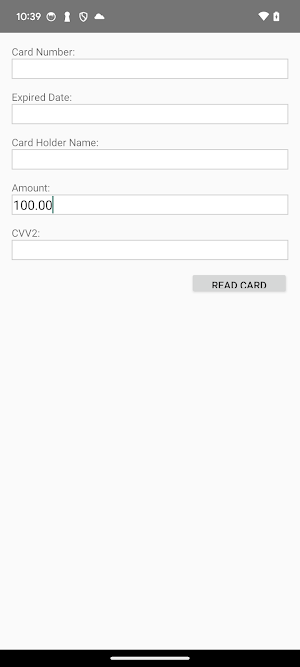 EMV Card Demo Screenshot 0