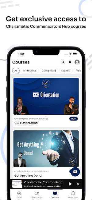 Charizmatic Communicators Hub Screenshot 2