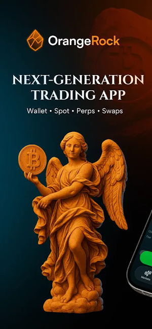 OrangeRock: Crypto Trading Screenshot 0
