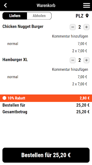 Alb Imbiss Express Screenshot 1
