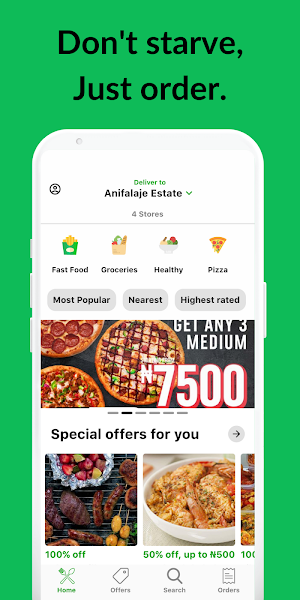 Heyfood - Food Delivery Screenshot 0