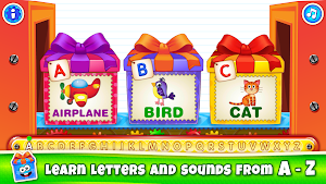 Baby ABC in box! Kids alphabet games for toddlers! Screenshot 0