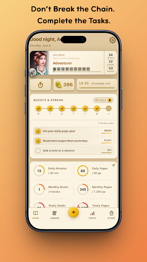 ReadXP: Library & Book Tracker Screenshot 1