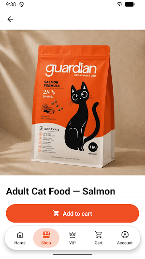 Guardian — Pet Food Egypt Screenshot 3