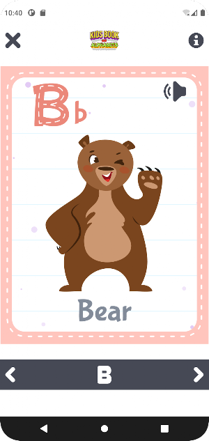 Kids Book of Alphabets Screenshot 1