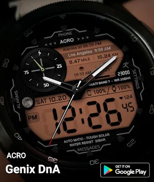 Acro Genix DnA Watchface Screenshot 0