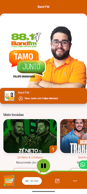 Band FM Araraquara - Matão Screenshot 1