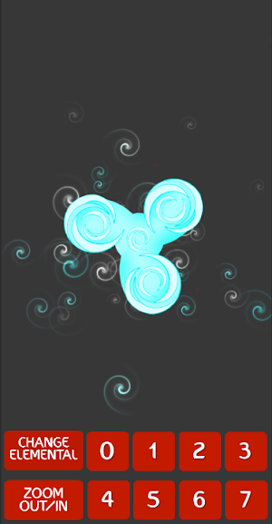 Kipas angin jam kuasa elemental galaxy simulator Screenshot 3