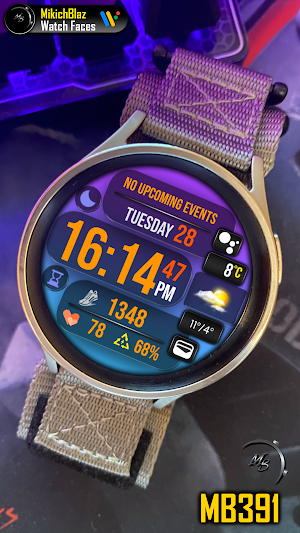 Digital Watch Face MB391 Screenshot 2