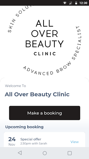All Over Beauty Clinic Screenshot 0