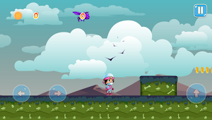 Adventure White Ninja Girl Screenshot 3