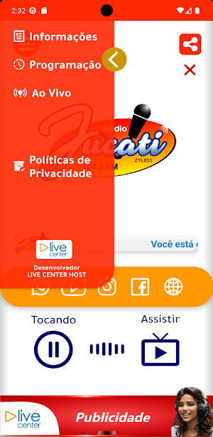 Rádio Jucati FM Screenshot 1
