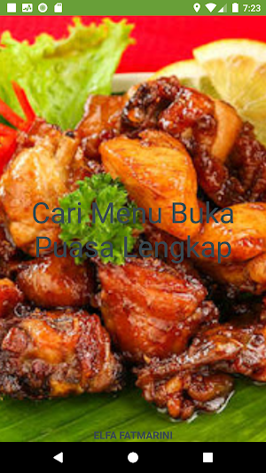 Cari Menu Buka Puasa Lengkap Screenshot 0