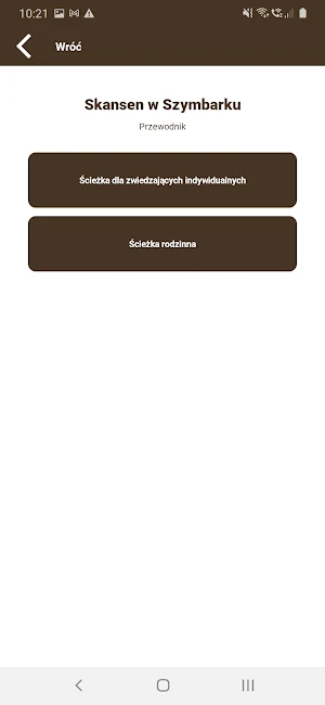 Skansen w Szymbarku Przewodnik Screenshot 3