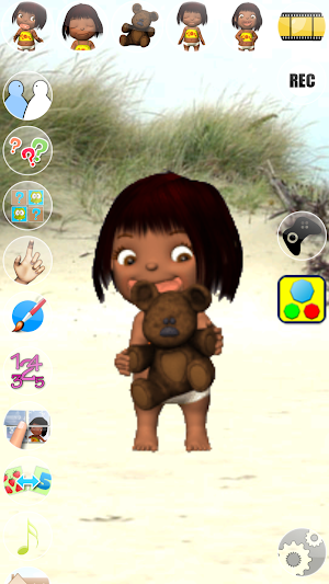 Talking Emily Baby Girl Games Screenshot 1