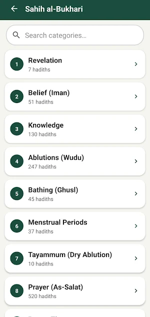 Hadith Collection - All in One Screenshot 2