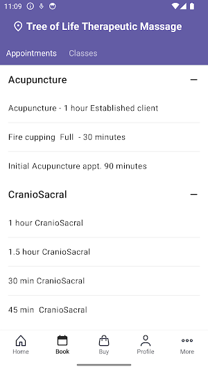 Tree of Life Massage & Spa Screenshot 1
