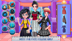 College Girl Squad Fashion Dressup Screenshot 3