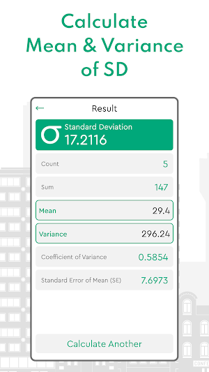 Standard Deviation Calculator Screenshot 2