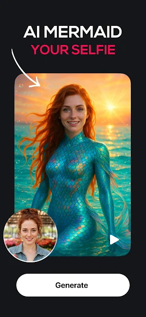 AI Mermaid Effect - ToonPix Screenshot 3