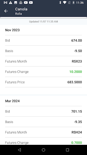 Bushel Sales Demo Lite Screenshot 2