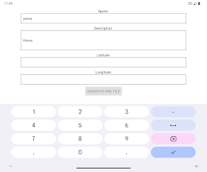KML File Generator Screenshot 2