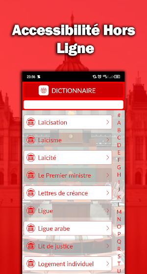 Lexique des Termes Politiques Screenshot 1
