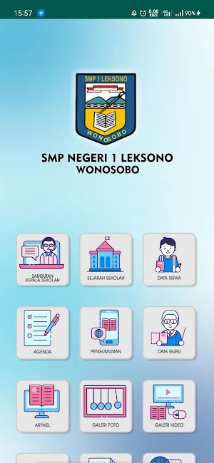 SMPN 1 Leksono Screenshot 1