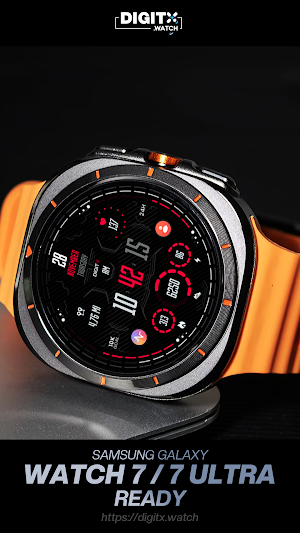 Neon Colors Digital Watch Face Screenshot 2