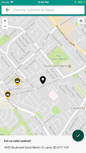 Taxi Coop Laval Screenshot 0