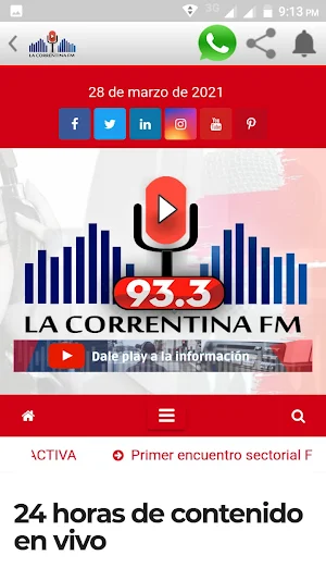 La Correntina FM Screenshot 2