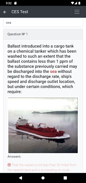 Chemical Tanker Management CES Screenshot 1