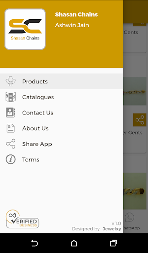 Shasan Chains & Bracelets Manufacturer Wholesaler Screenshot 1