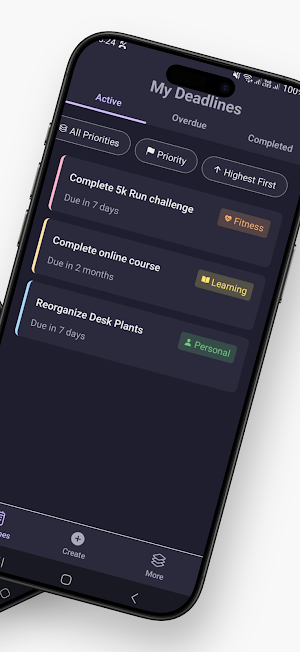Task Slayer: Deadline Tracker Screenshot 1