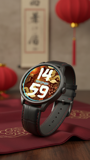 Golden Dragon Watch Face Screenshot 3