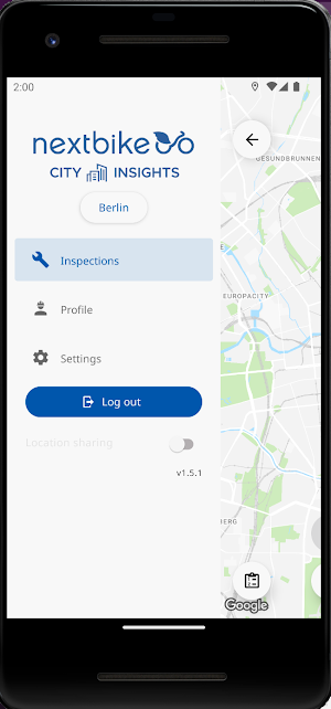 CityOps Nextbike Screenshot 0