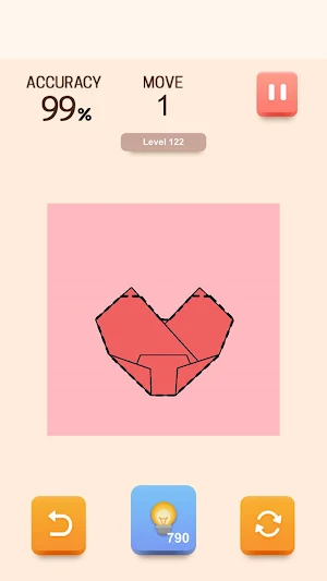Paper Folding Puzzle Screenshot 3