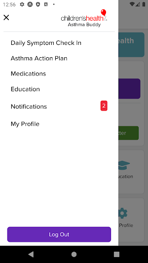 Asthma Buddy Screenshot 1