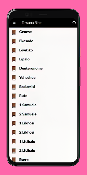 Tswana Bible - Setswana Bible Screenshot 1