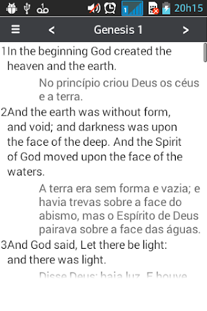 Bible Portuguese - English Screenshot 0