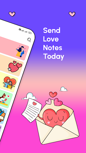 Love Notes - Sweet Messages Screenshot 1