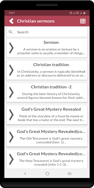 Christian sermons Screenshot 0