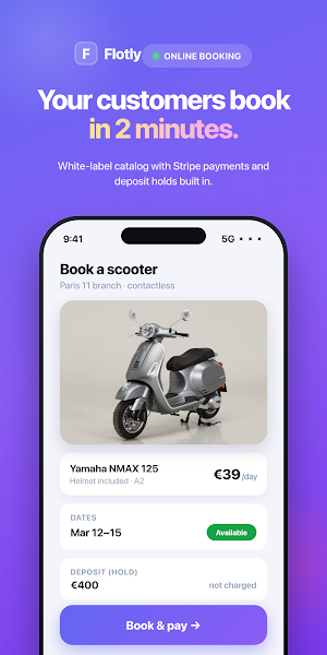 Flotly – Car Rental Ops Screenshot 1