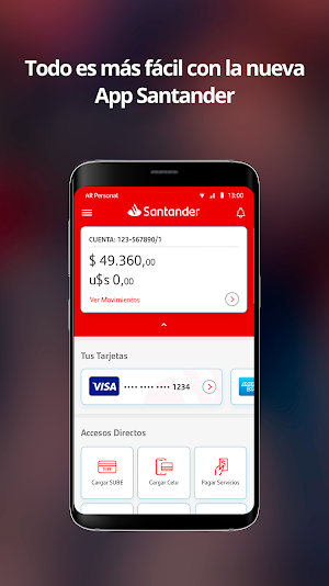 Santander Argentina Screenshot 0